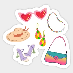 fashion accessories Sticker